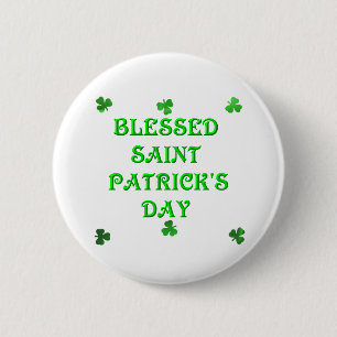 Badge Rond 5 Cm Saint Patrick (1)