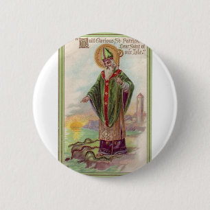 Badge Rond 5 Cm Saint Patrick's Day