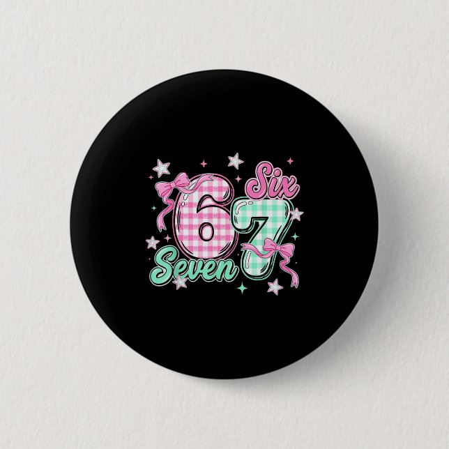 Badge Rond 5 Cm Saint-Valentin 67 Meme Joyeuse Saint-Valentin Drôl (Devant)