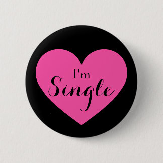Badge Rond 5 Cm Saint Valentin simple