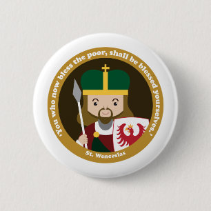 Badge Rond 5 Cm Saint-Venceslas