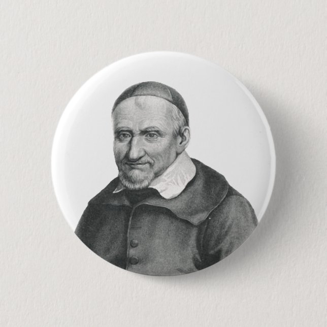 Badge Rond 5 Cm Saint Vincent de Paul (Devant)