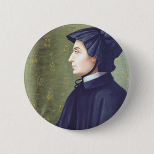 Badge Rond 5 Cm Sainte Elizabeth Ann Seton