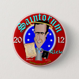 Badge Rond 5 Cm Saintorum remporte le gros