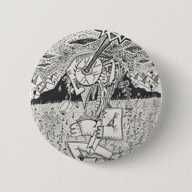 Badge Rond 5 Cm Saisie (Devant)