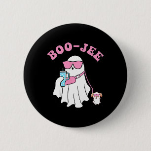 Badge Rond 5 Cm Saison éffrayante mignonne Fantôme Halloween Costu