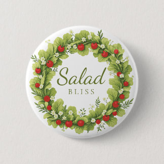 Badge Rond 5 Cm Salade Bliss
