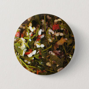 Badge Rond 5 Cm Salade d'oeufs de la fourmi rouge... Thai Street F