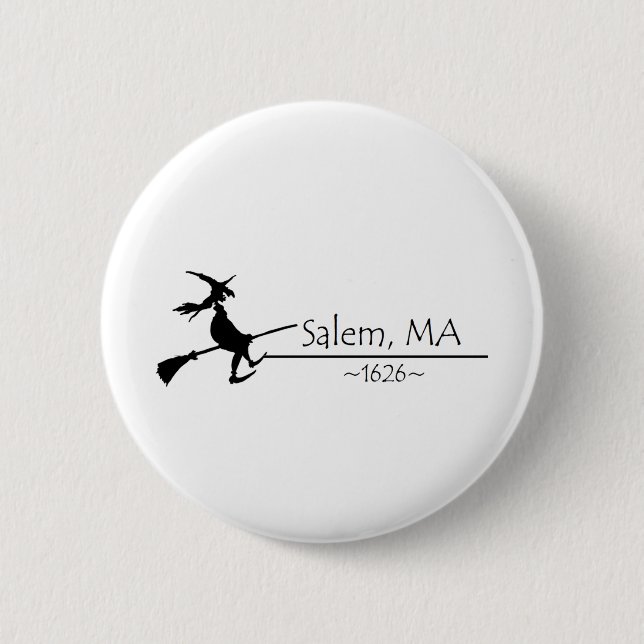 Badge Rond 5 Cm Salem, mA 1626 (Devant)