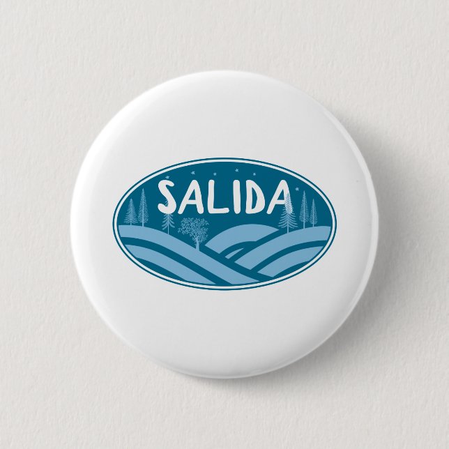 Badge Rond 5 Cm Salida Colorado Extérieur (Devant)