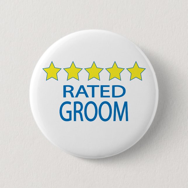 Badge Rond 5 Cm Salle cinq étoiles (Devant)