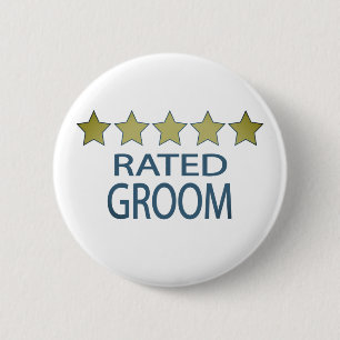 Badge Rond 5 Cm Salle cinq étoiles