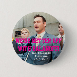 Badge Rond 5 Cm Salle de conseiller municipal quarante-troisième