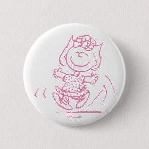 Badge Rond 5 Cm Sally Brown Dancing