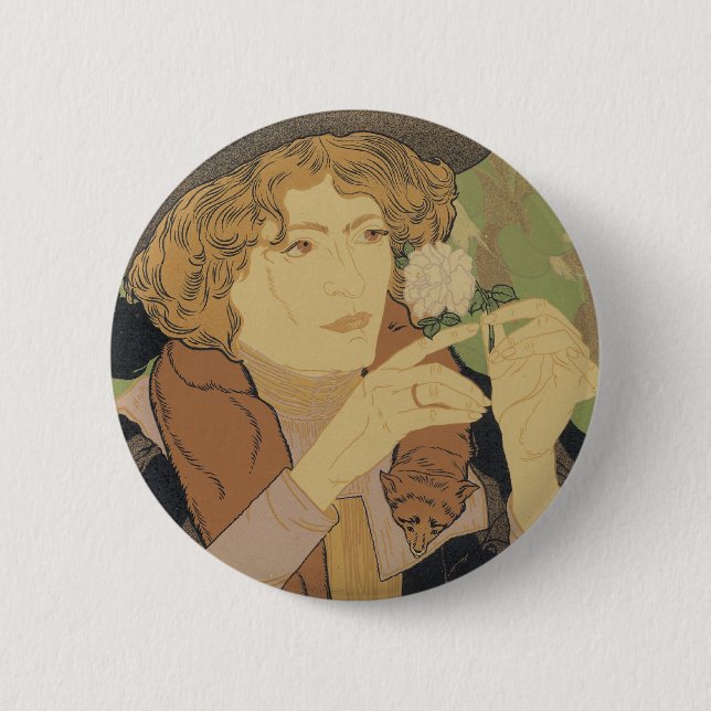 Badge Rond 5 Cm Salon des Cents (Devant)