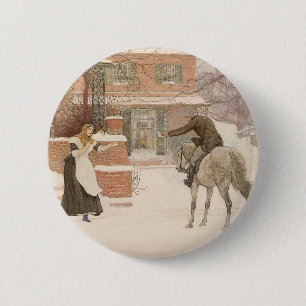 Badge Rond 5 Cm Saluer le facteur par Robert Walker Macbeth