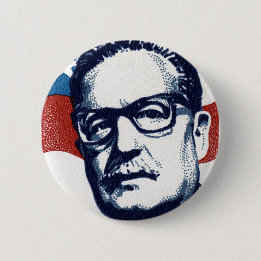 Badge Rond 5 Cm Salvador Allende - Venceremos
