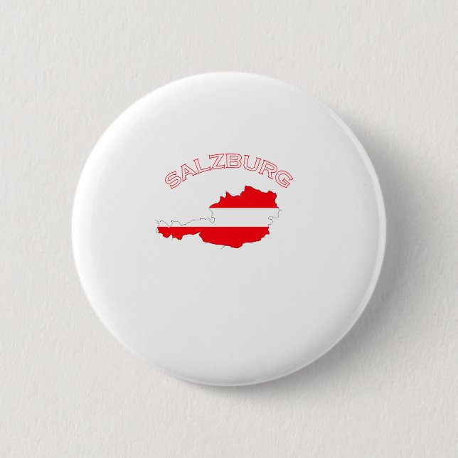 Badge Rond 5 Cm Salzbourg, Autriche (Devant)