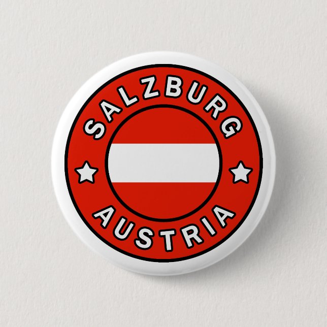 Badge Rond 5 Cm Salzbourg Autriche (Devant)