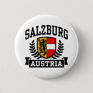 Badge Rond 5 Cm Salzbourg Autriche