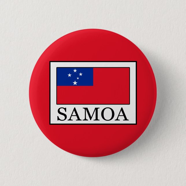 Badge Rond 5 Cm Samoa (Devant)