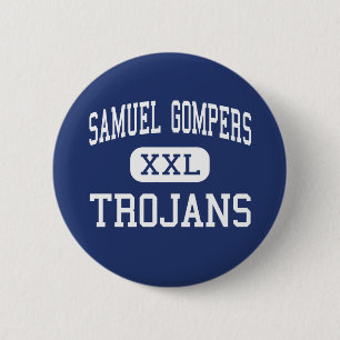 Badge Rond 5 Cm Samuel Gompers - Trojan - haut - Richmond