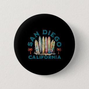 Badge Rond 5 Cm San Diego