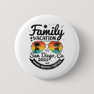 Badge Rond 5 Cm San Diego