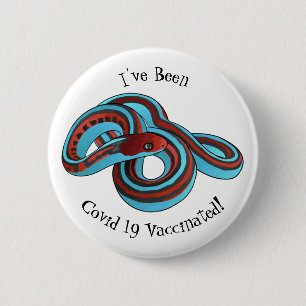 Badge Rond 5 Cm San Francisco garter snake