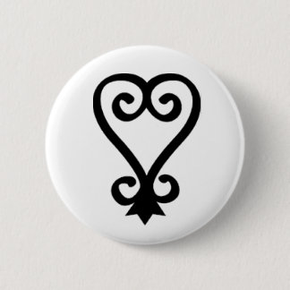 BADGE ROND 5 CM SANKOFA