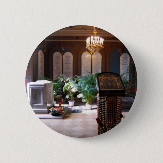 Badge Rond 5 Cm Sankt Pétersbourg 55 (Devant)