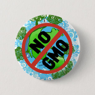 Badge Rond 5 Cm Sans OGM