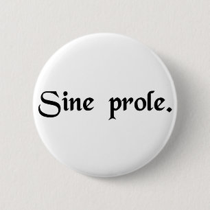 Badge Rond 5 Cm Sans progéniture
