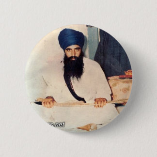 Badge Rond 5 Cm Sant Jarnail Singh Ji Khalsa Bhindranwale