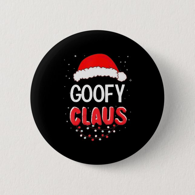 Badge Rond 5 Cm Santa Claus Christmas Matching Costume  (Devant)