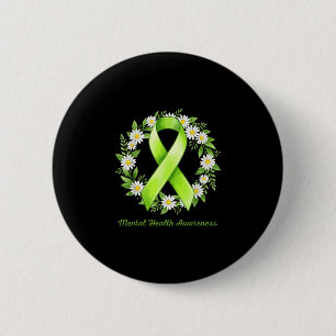 Badge Rond 5 Cm Santé mentale mettre fin à la stigmatisation sensi