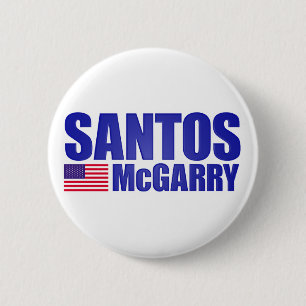 Badge Rond 5 Cm Santos McGarry