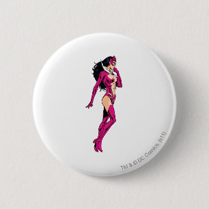 Badge Rond 5 Cm Saphir d'étoile 8