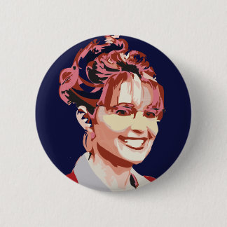 Badge Rond 5 Cm Sara Palin en 2012