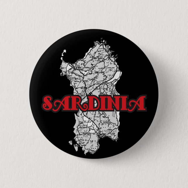 Badge Rond 5 Cm Sardaigne (Devant)