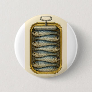 Badge Rond 5 Cm Sardine Chic par ej gold —