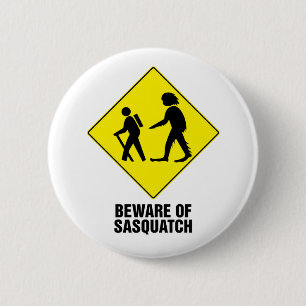 Badge Rond 5 Cm Sasquatch