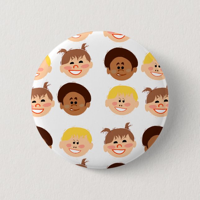 Badge Rond 5 Cm Sassy Retro Kiddos (Devant)