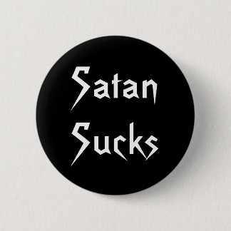 Badge Rond 5 Cm SatanSucks