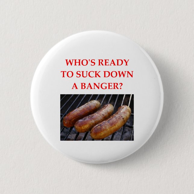 BADGE ROND 5 CM SAUCISSE (Devant)