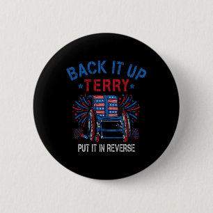 Badge Rond 5 Cm Sauvegarde Terry Placez-Le Dans Feu Inverse 4e