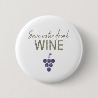 Sauvez de l'eau Boire du vin dire pour les connais