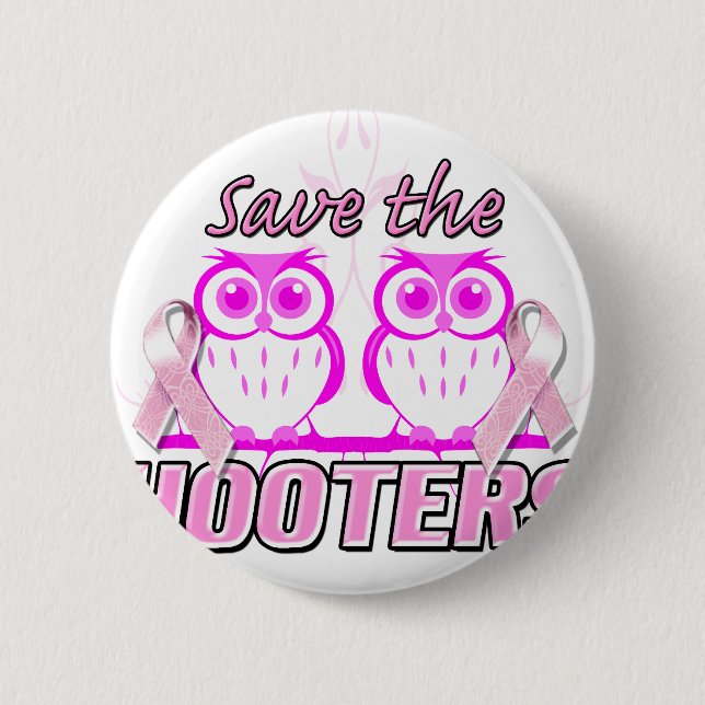 Badge Rond 5 Cm Sauvez le Hooters.png (Devant)