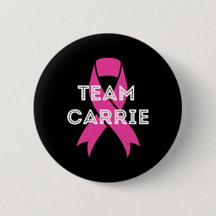 Badge Rond 5 Cm Sauvez le squelette Citrouille Halloween Cancer du
