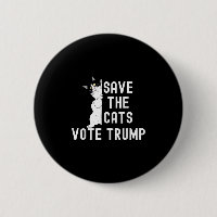 Sauvez les chats Votez Trump Drôle Humour politiqu